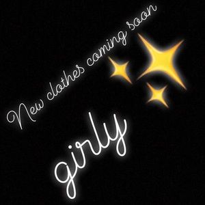 New clothes are coming soon 😬